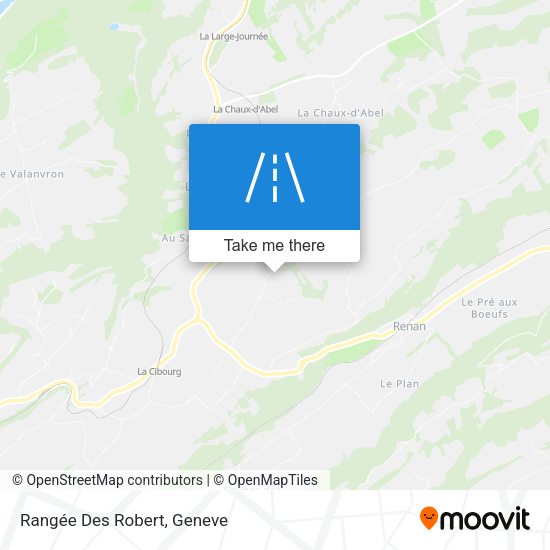 Rangée Des Robert map