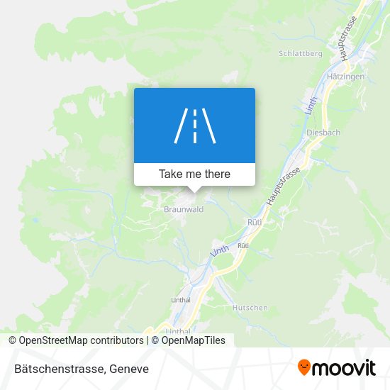 Bätschenstrasse map