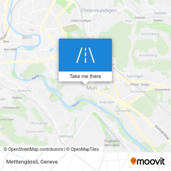 Mettlengässli map