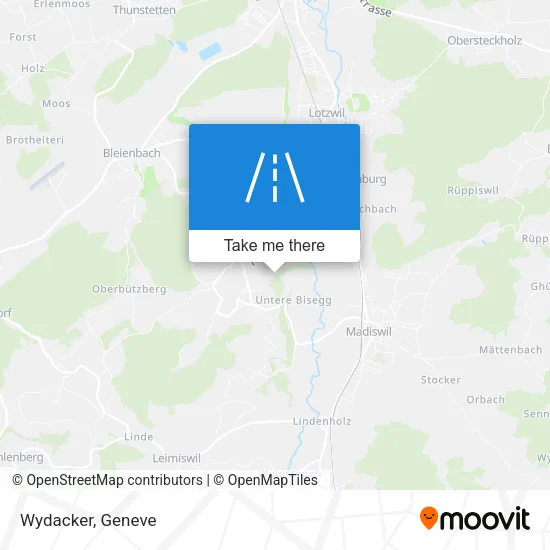 Wydacker map