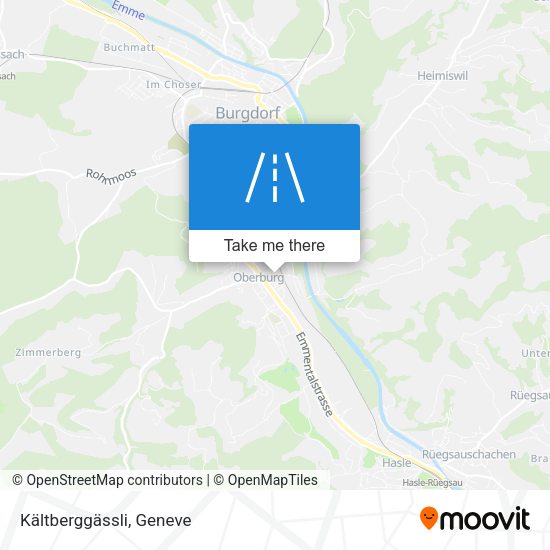 Kältberggässli map
