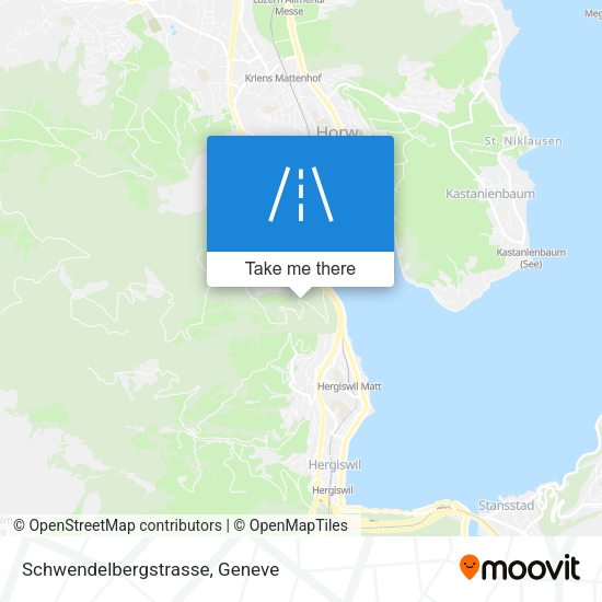 Schwendelbergstrasse map
