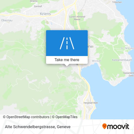 Alte Schwendelbergstrasse map