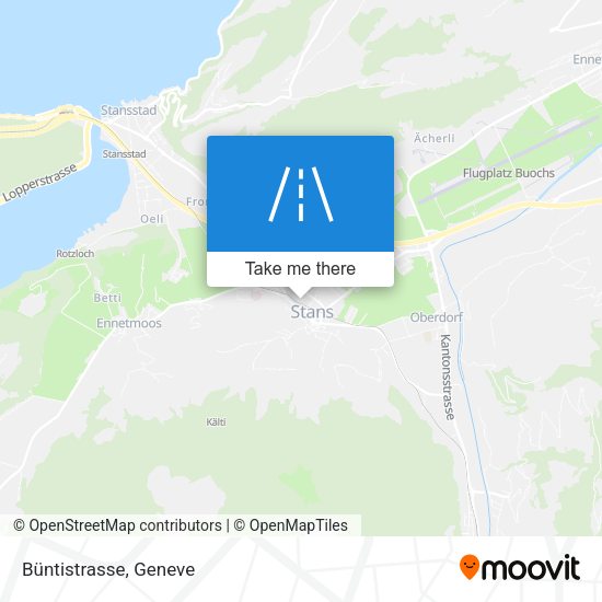 Büntistrasse map