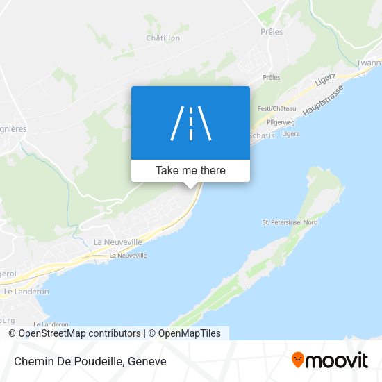 Chemin De Poudeille map