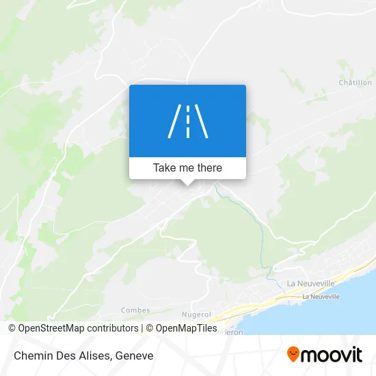 Chemin Des Alises map