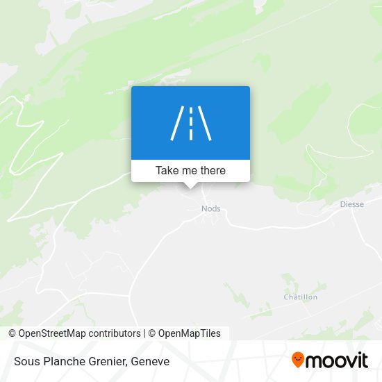 Sous Planche Grenier map