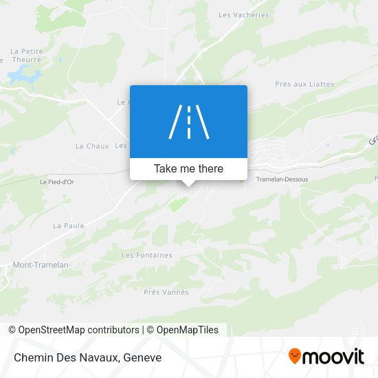 Chemin Des Navaux map