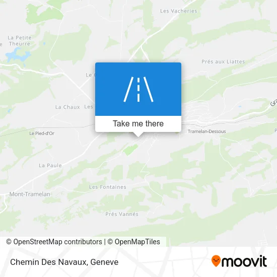 Chemin Des Navaux map