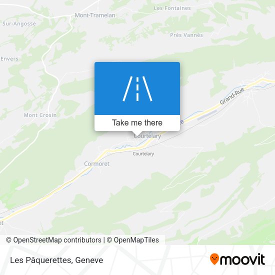Les Pâquerettes map