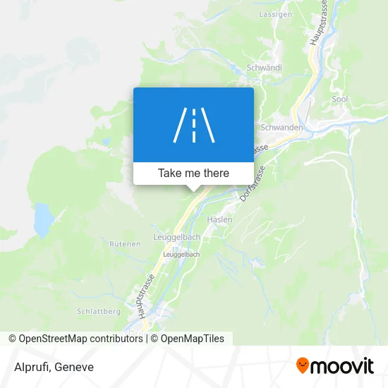 Alprufi map