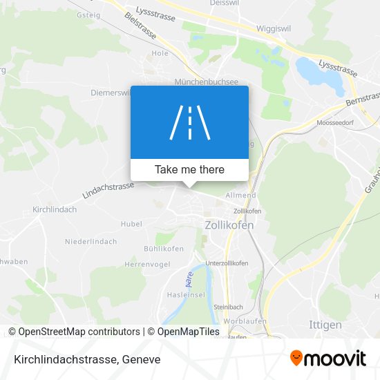 Kirchlindachstrasse map