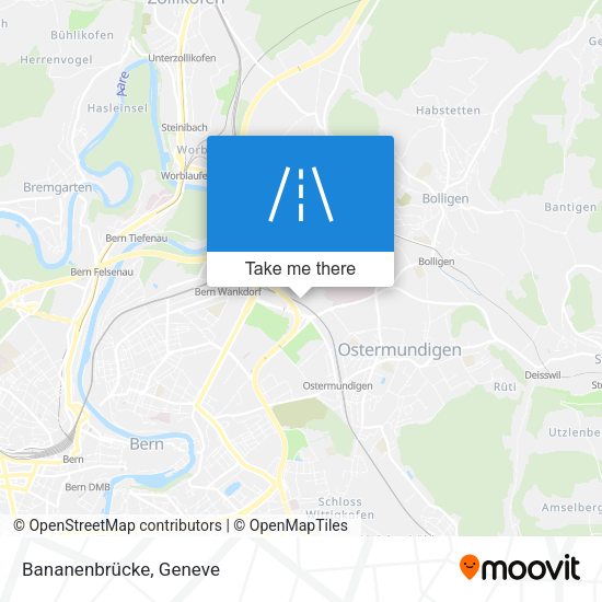 Bananenbrücke map