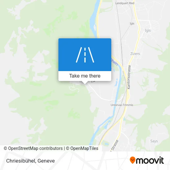 Chriesibühel map