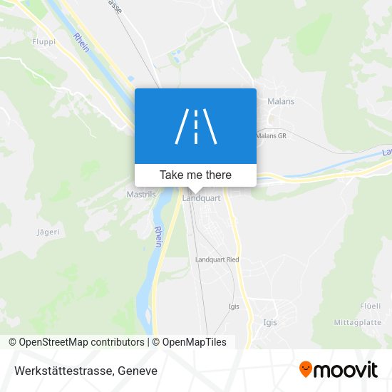 Werkstättestrasse map