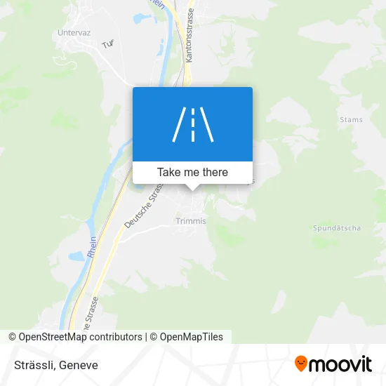 Strässli map