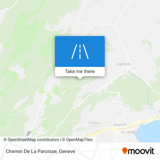 Chemin De La Paroisse map