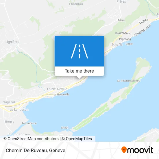 Chemin De Ruveau map