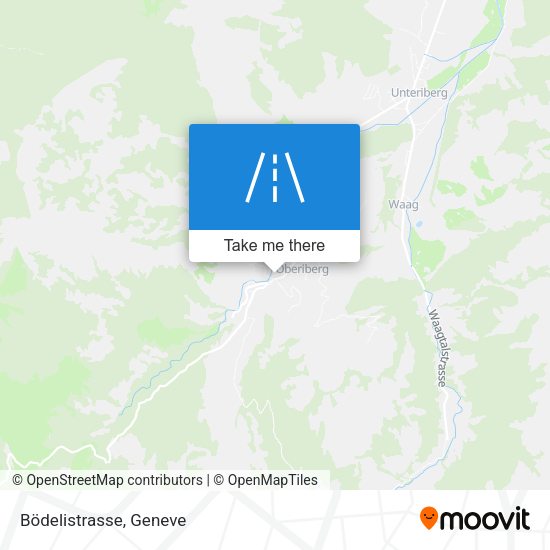 Bödelistrasse map