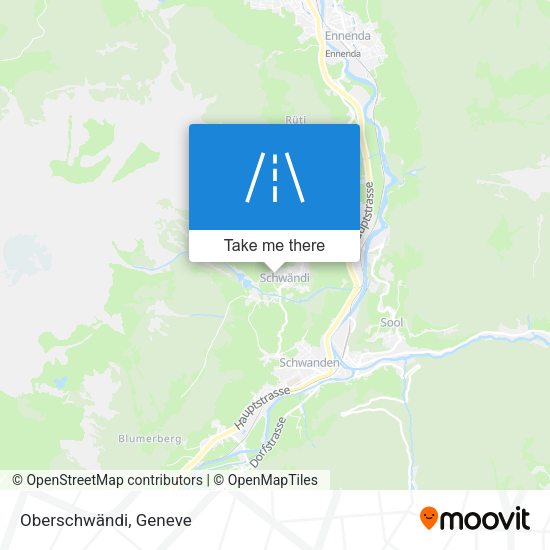 Oberschwändi map