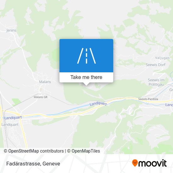 Fadärastrasse map