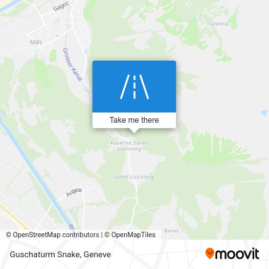 Guschaturm Snake map