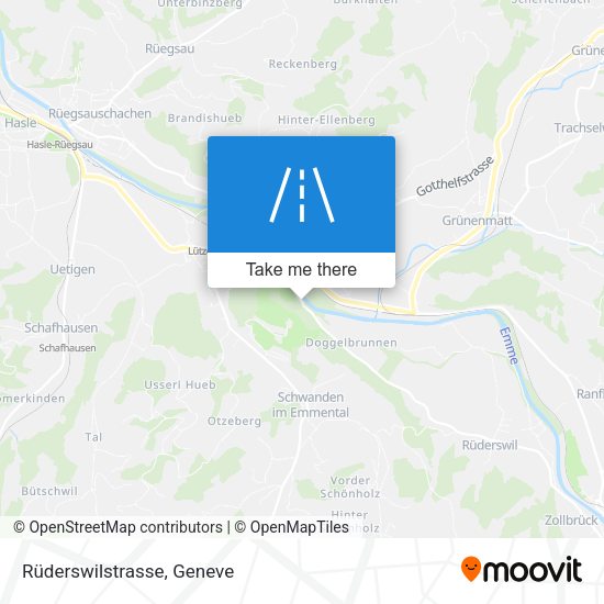 Rüderswilstrasse map