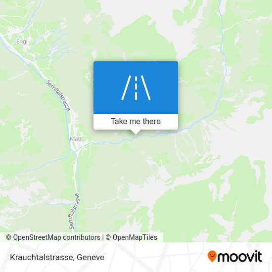 Krauchtalstrasse map