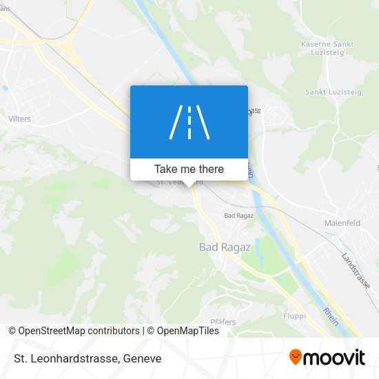 St. Leonhardstrasse map