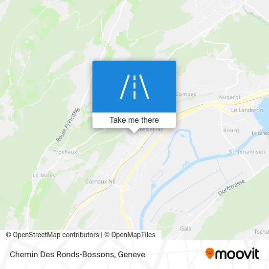 Chemin Des Ronds-Bossons map
