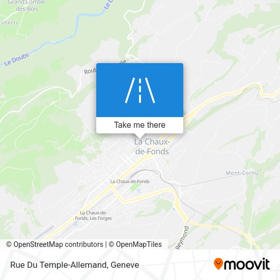 Rue Du Temple-Allemand map