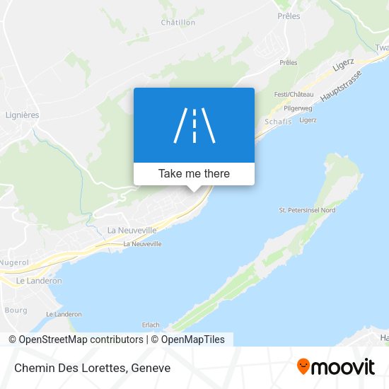 Chemin Des Lorettes map