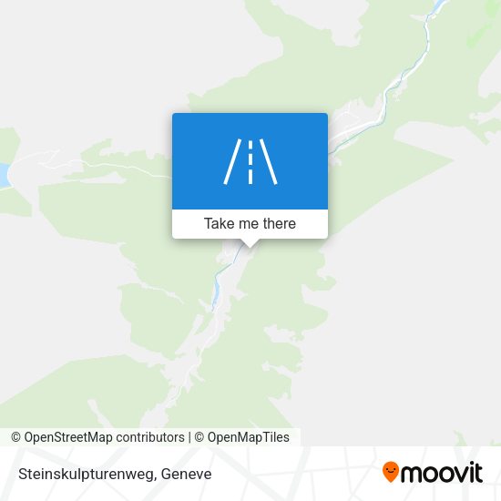 Steinskulpturenweg map