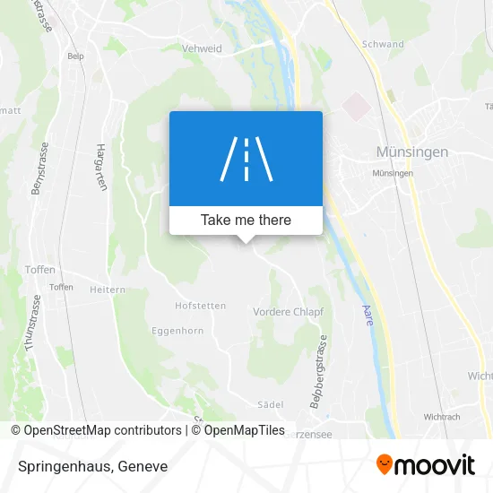 Springenhaus map