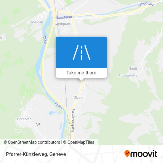 Pfarrer-Künzleweg map