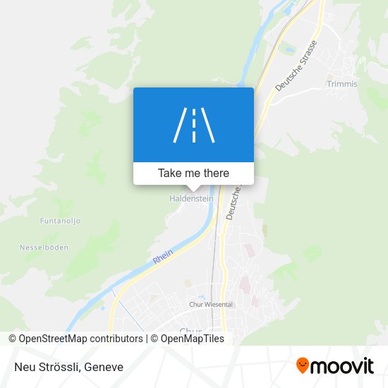 Neu Strössli map