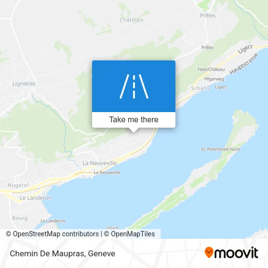 Chemin De Maupras map