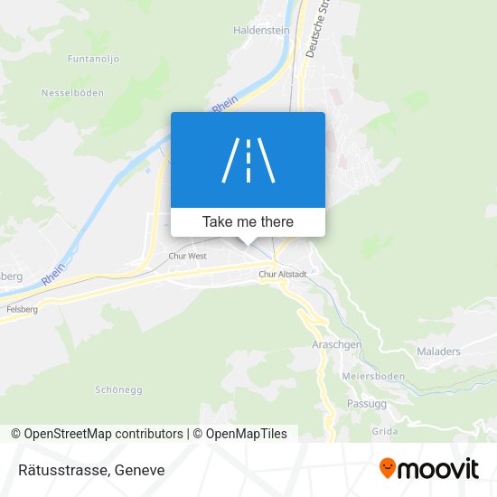 Rätusstrasse map