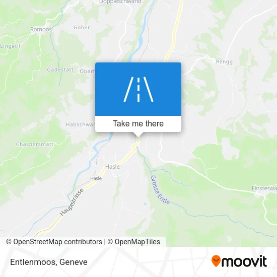 Entlenmoos map