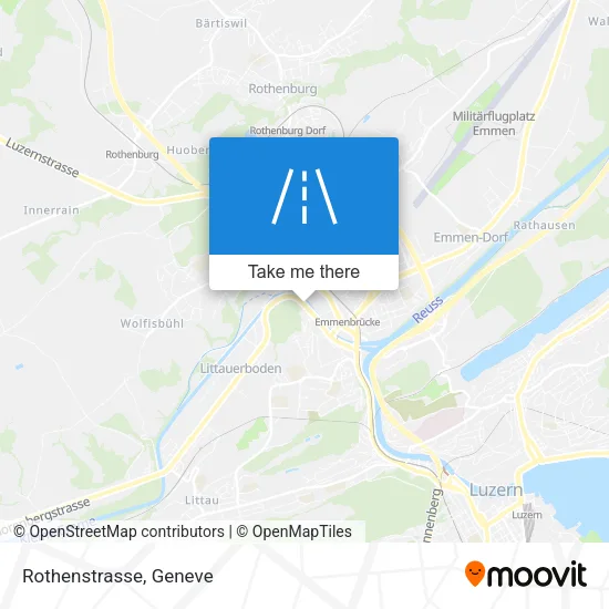 Rothenstrasse map