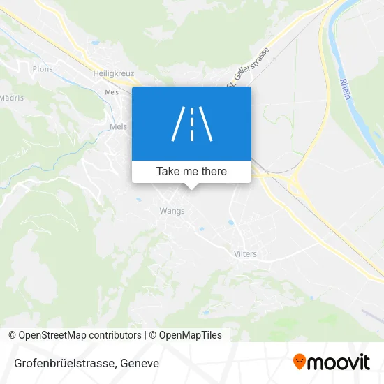 Grofenbrüelstrasse map