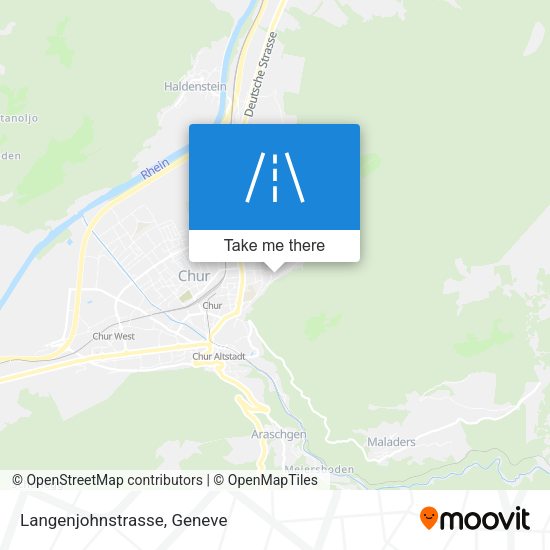 Langenjohnstrasse map