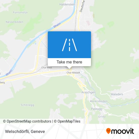 Welschdörfli map