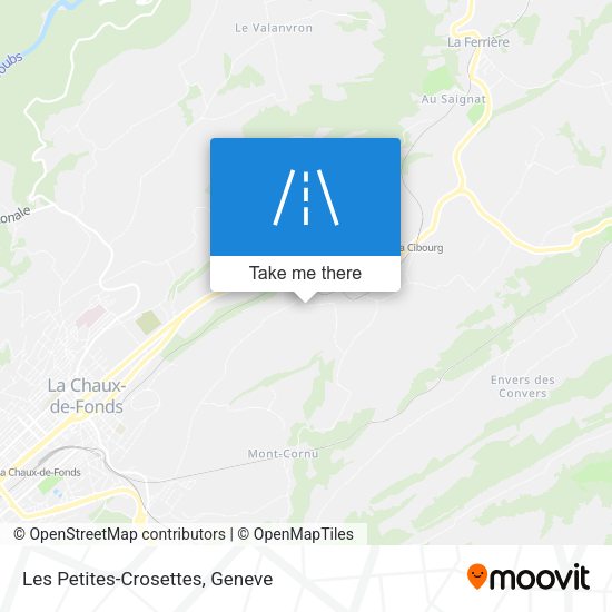 Les Petites-Crosettes map