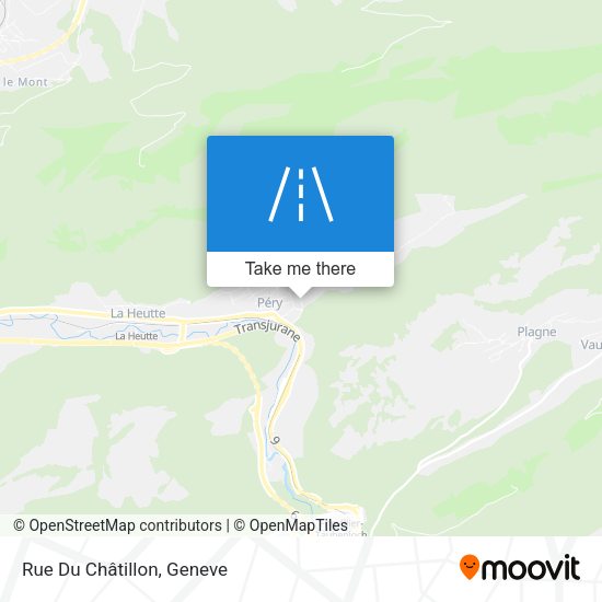 Rue Du Châtillon map