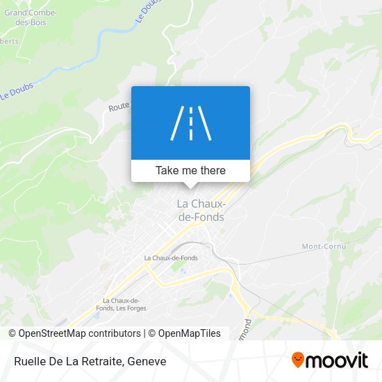 Ruelle De La Retraite map