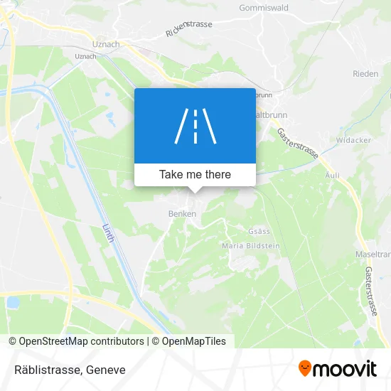 Räblistrasse plan