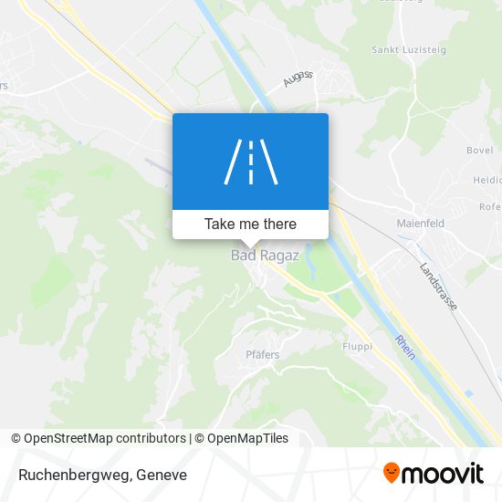 Ruchenbergweg plan