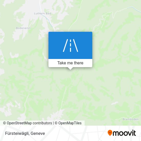 Fürsteiwägli map