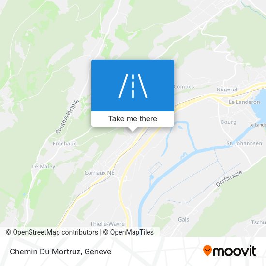 Chemin Du Mortruz map